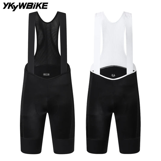 YKYWBIKE Mens Padded Cycling Bib Shorts