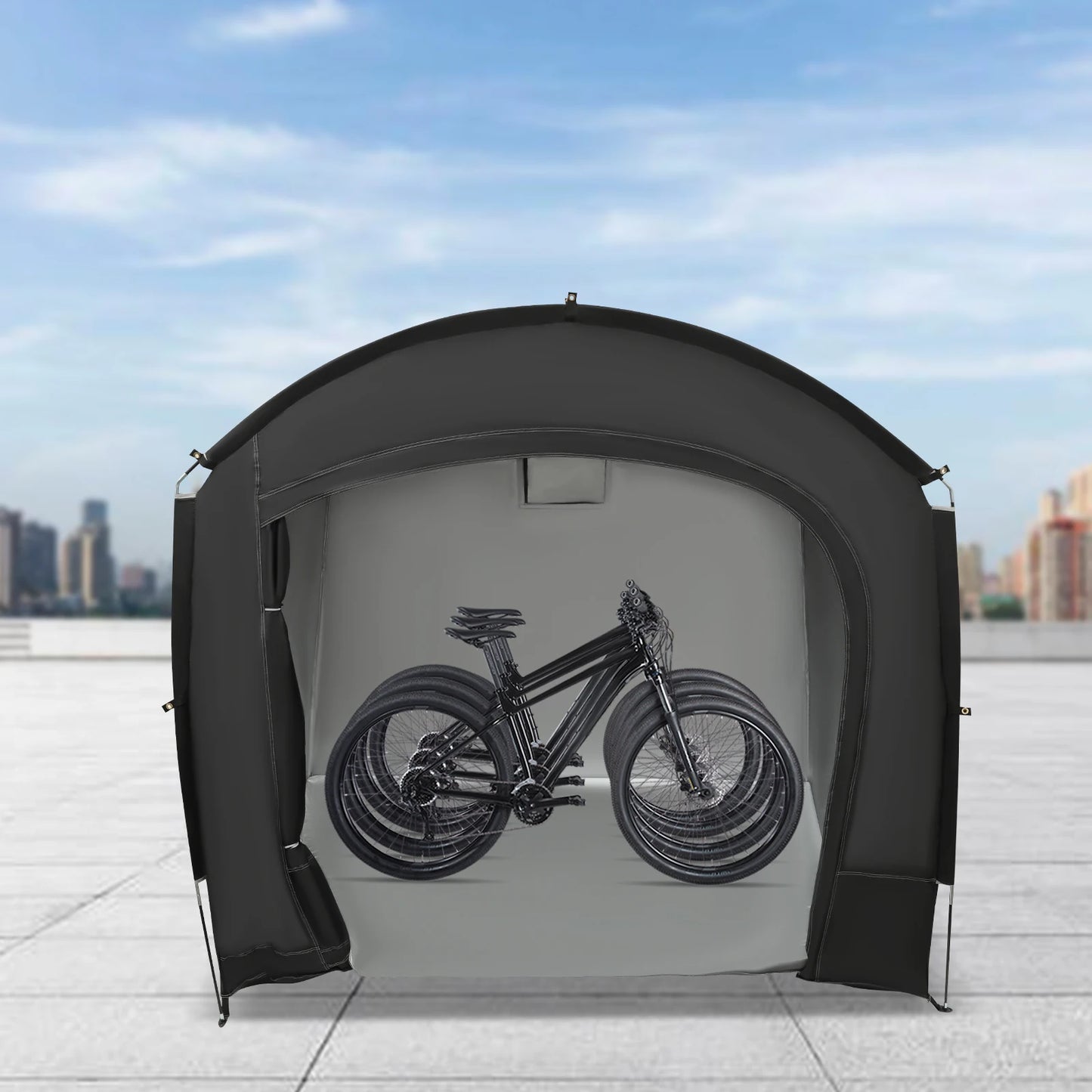 Portable Waterproof Bike Storage Shed Shelter