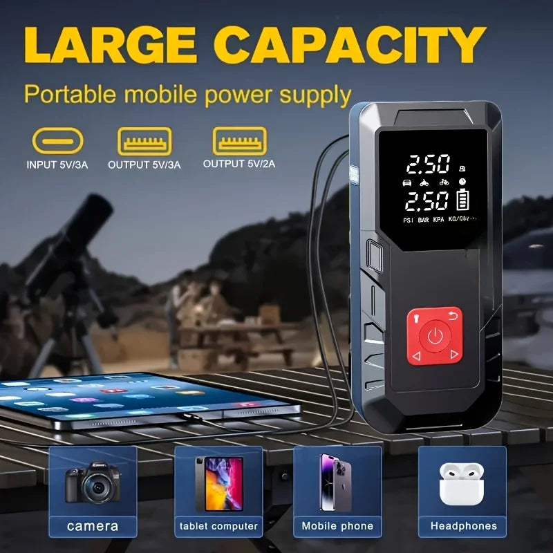 Seven In One Portable Car Jump Starter
