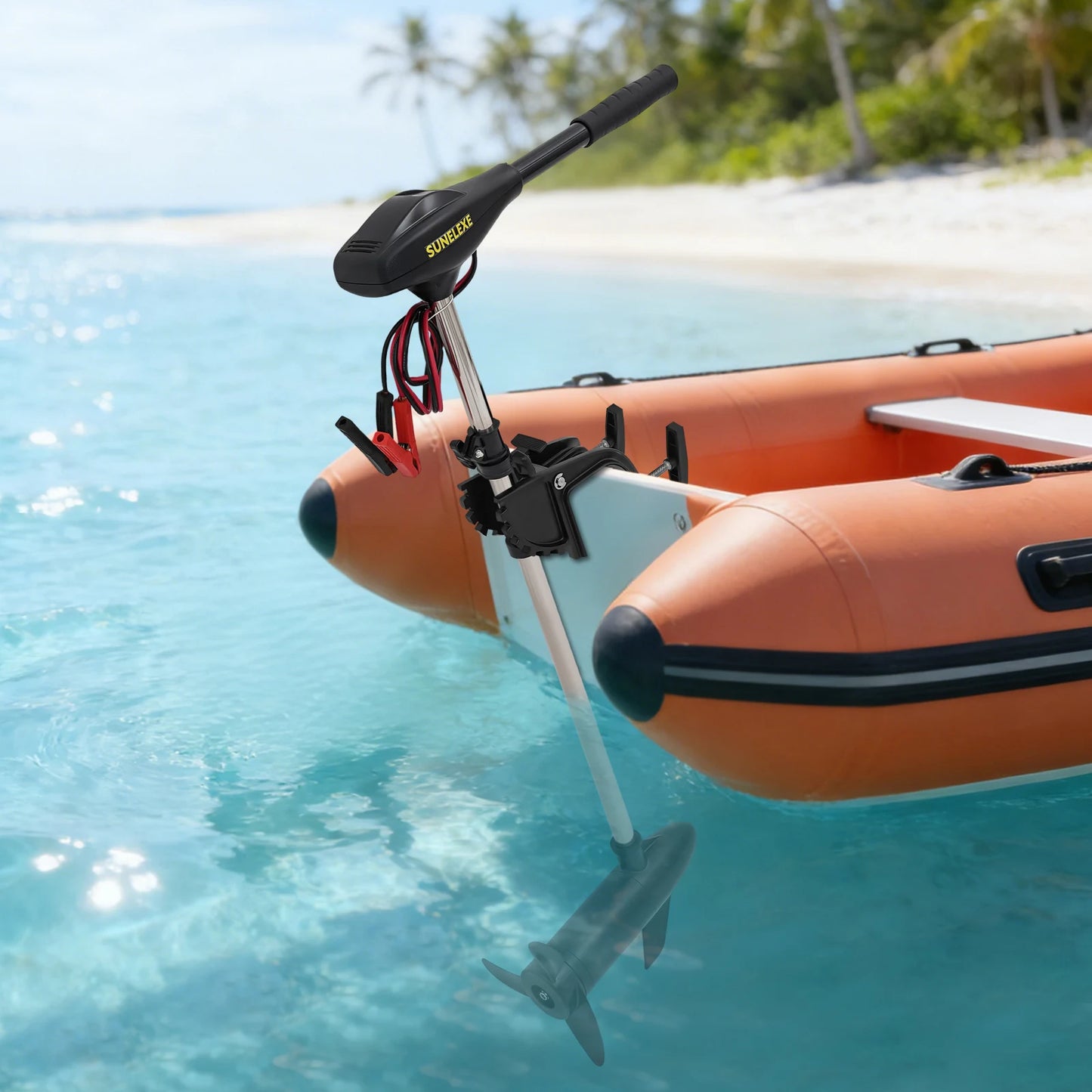 Electric Trolling Motor for Fishing and Inflatable Boats
