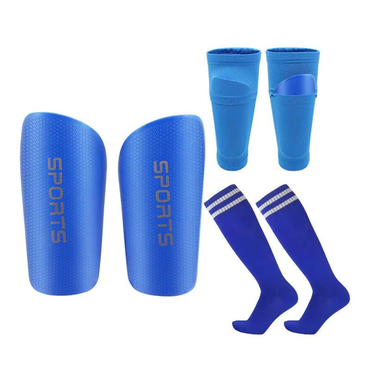 Soccer Shin Guards Football Protectors Pads Adult Kids Shinguards Light Sock Insert Board Boy Training Legging Protective Gear