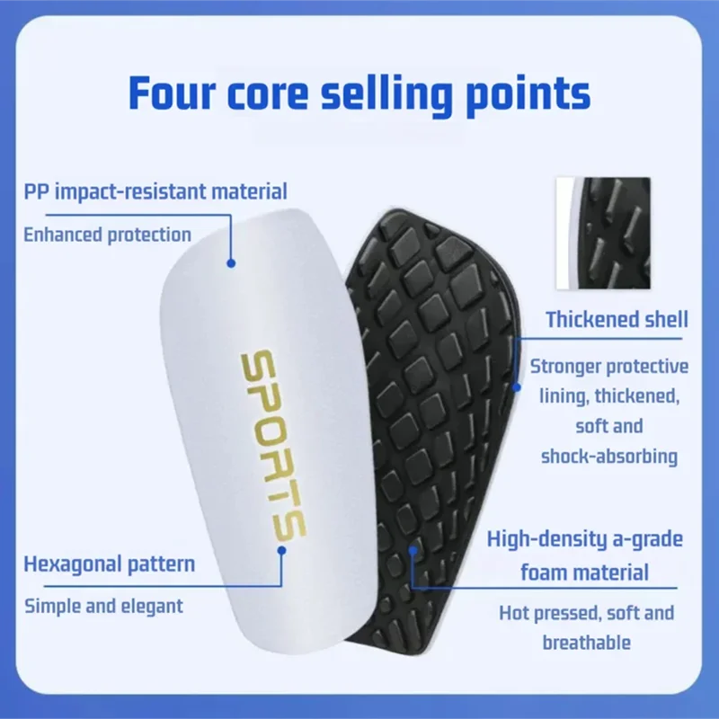 Soccer Shin Guards Football Protectors Pads Adult Kids Shinguards Light Sock Insert Board Boy Training Legging Protective Gear