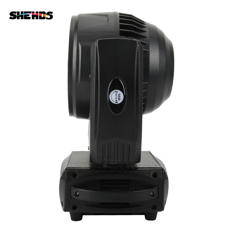 SHEHDS 2PCS Beam+Wash 19x15W RGBW Zoom Moving Head Lighting for Disco KTV Party Christmas Lights Audience Theater